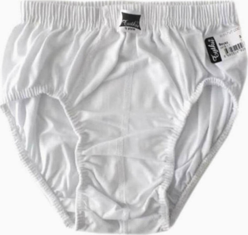 Beyaz Erkek Çocuk Slip Külot Yeni Sezon (9 Adet Ekonomik Paket)