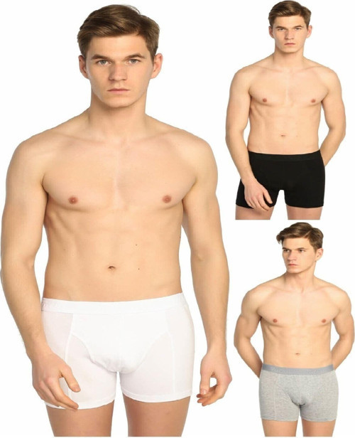 Erkek Karışık 6'Lı Paket Elastan Streç Boxer
