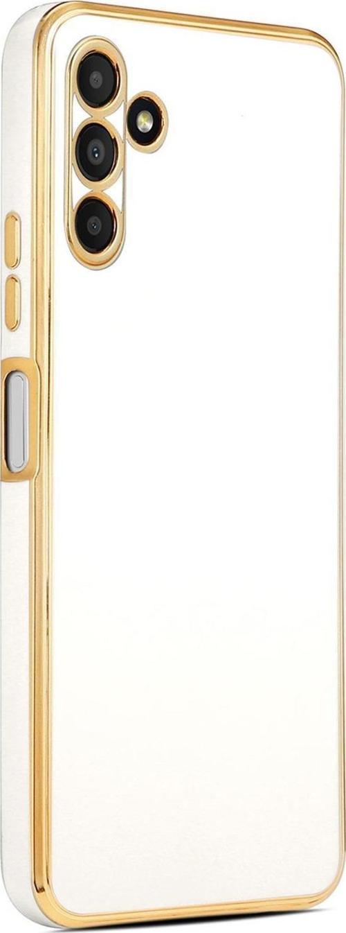 Samsung Galaxy A34 Kılıf Olive Plated Beyaz