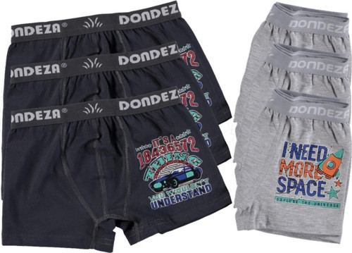 6'Lı Paket 402 Çocuk Boxer