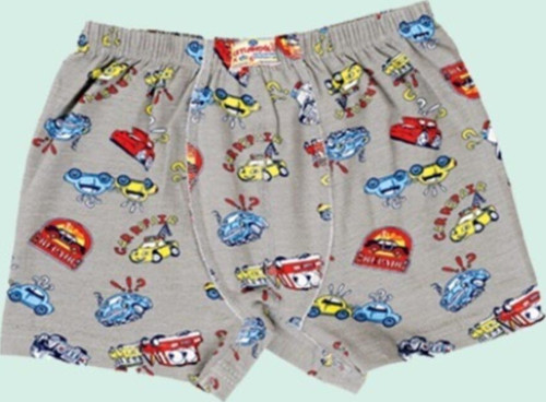 Erkek Çocuk Desenli Boxer 6'Lı Paket