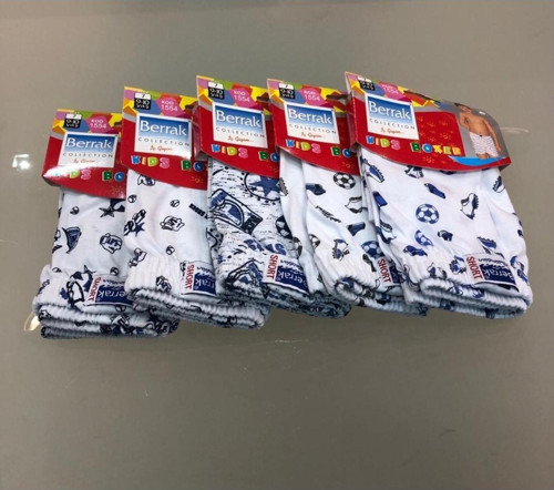 İç Giyim 1554 10'Lu Paket Erkek Çocuk Pamuklu Boxer M19610421-5