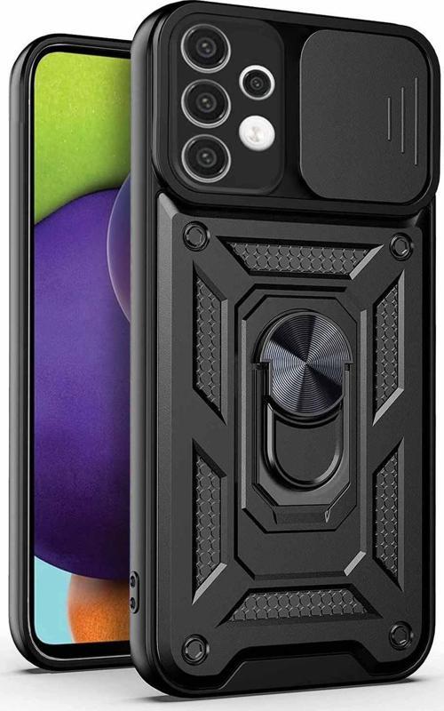 Samsung Galaxy A52 Kılıf Impact Resistant Siyah