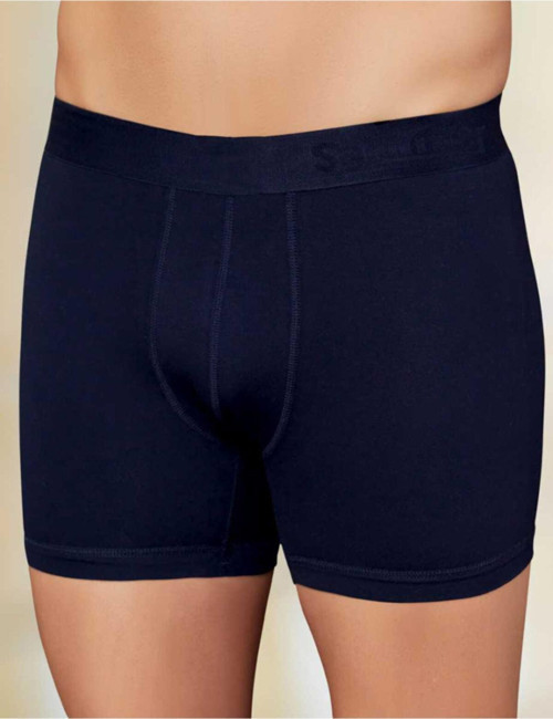 Lacivert Likralı Boxer Yeni Sezon (6 Adet Ekonomik Paket) Me031