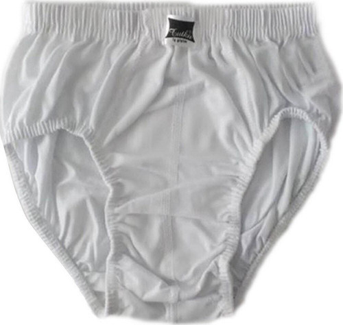 Erkek Çocuk Kom Beyaz Slip Külot 3'Lü Paket %100 Pamuk