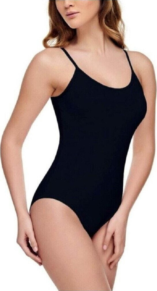 Kadın Siyah İp Askılı Çıtçıtlı Body 6Lı