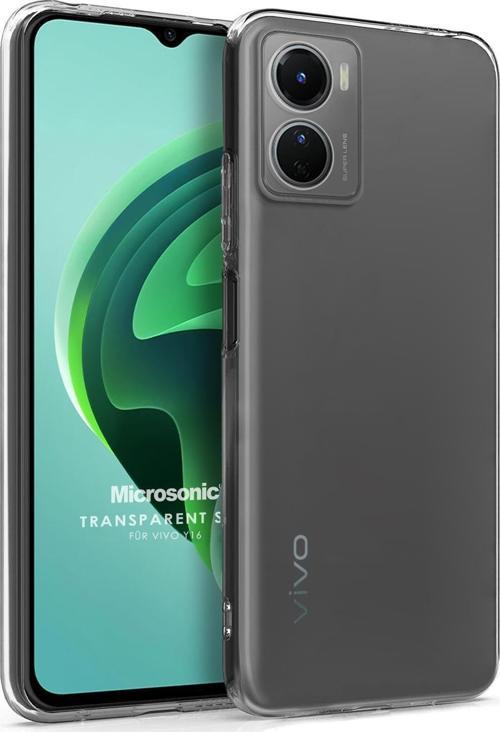 Vivo Y16 Kılıf Transparent Soft Şeffaf