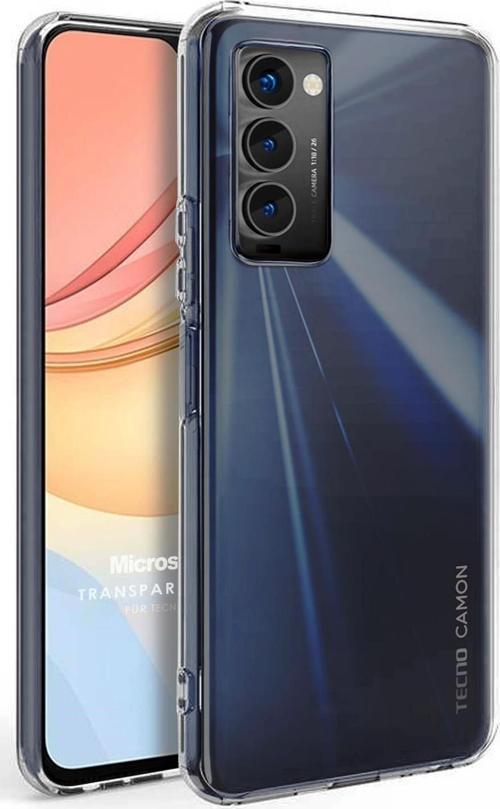 TECNO Camon 18P Kılıf Transparent Soft Şeffaf