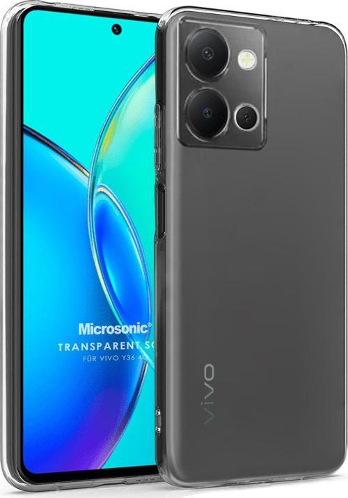 Vivo Y36 Kılıf Transparent Soft Şeffaf