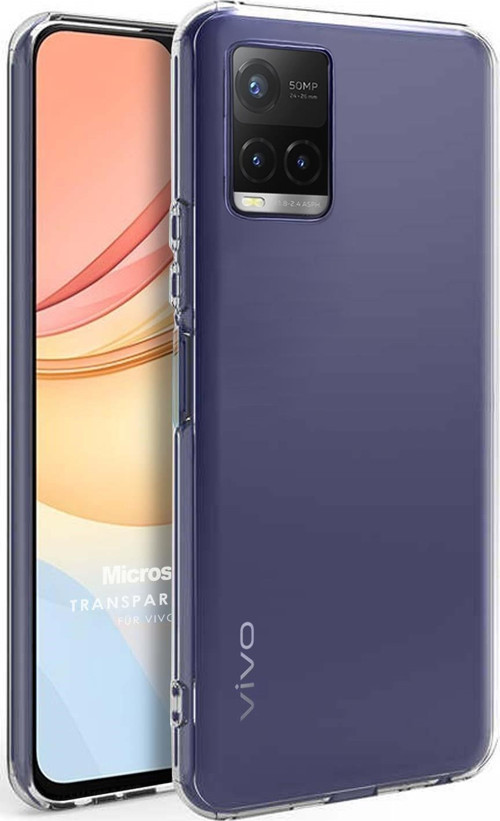 Vivo Y21 Kılıf Transparent Soft Şeffaf