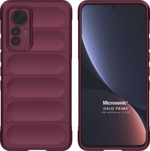 Xiaomi Mi 12 Lite Kılıf Oslo Prime Bordo