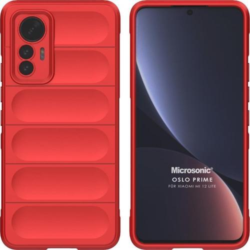 Xiaomi Mi 12 Lite Kılıf Oslo Prime Kırmızı