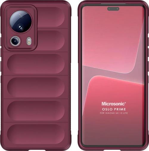 Xiaomi Mi 13 Lite Kılıf Oslo Prime Bordo