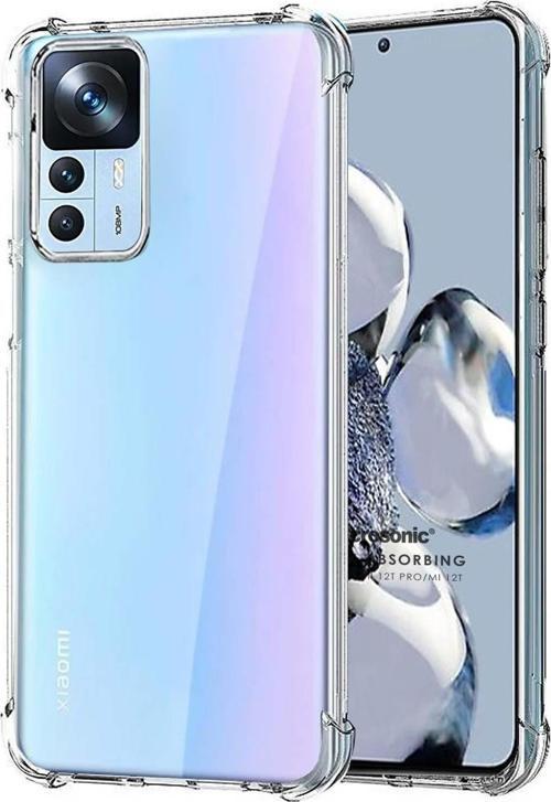 Xiaomi Mi 12T Kılıf Shock Absorbing Şeffaf