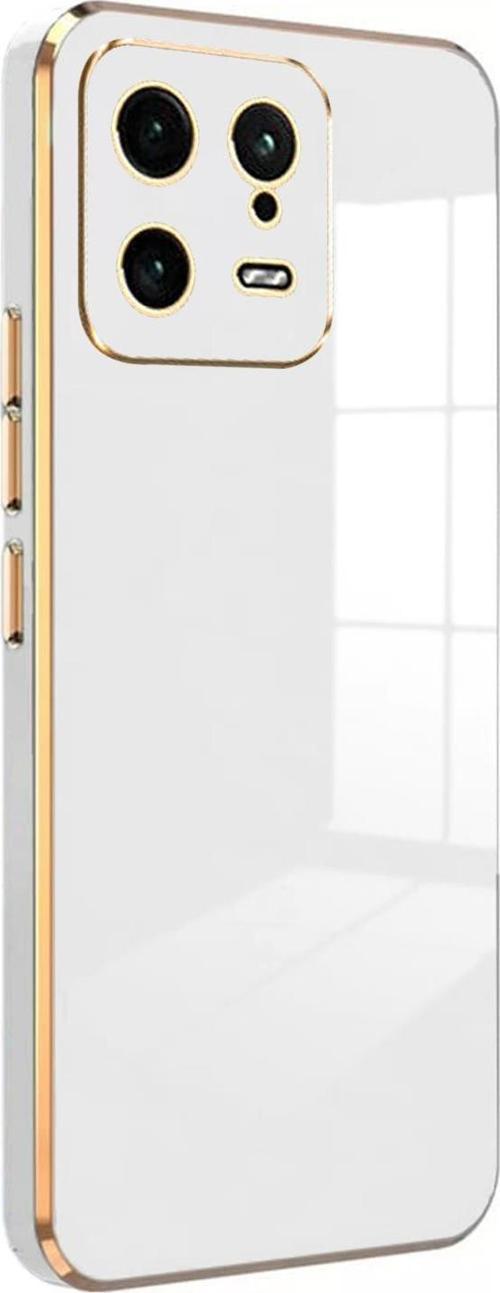 Xiaomi Mi 13 Pro Kılıf Olive Plated Beyaz