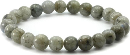Hakiki Doğaltaş Labradorit Taşı Unisex Bileklik