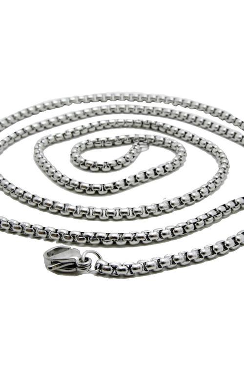 316l Paslanmaz Çelik Zincir Erkek Kolye