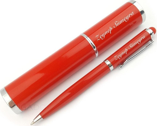 Isme Özel Kutulu Tükenmez Kalem Touch Pen Öğretmenler Günü