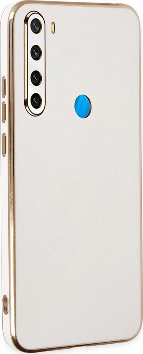 Xiaomi Redmi Note 8 Kılıf Olive Plated Beyaz