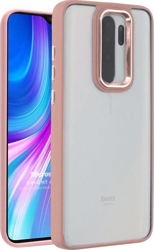 Xiaomi Redmi Note 8 Pro Kılıf Bright Planet Rose Gold