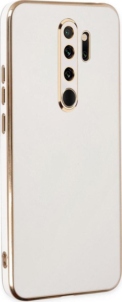 Xiaomi Redmi Note 8 Pro Kılıf Olive Plated Beyaz