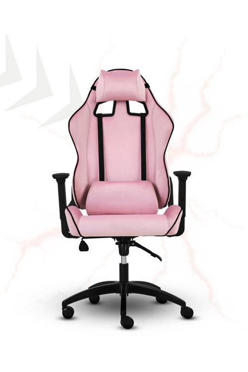 No Name / Rio Balerion Kumaş Pembe Gaming Markasız Sade Oyuncu Koltuğu / 120 Kg Taşır