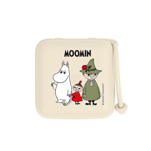 X Moomin Pacifier Box Emzik Kutusu-Ivory