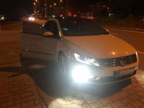 Volkswagen Passat CC Gündüz Farı Led Ampulu Beyaz FEMEX PW24W