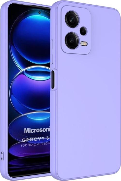 Xiaomi Redmi Note 12 Kılıf Groovy Soft Lila