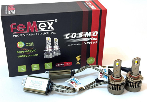Cosmo Plus HB3 9005 Far Ampulu CSP D-FORCE Chipset Led Xenon Led Headlight
