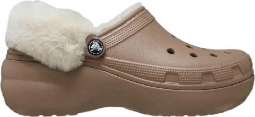 Classic Platform Fuzz Lined Clog Kadın Terlik 212854