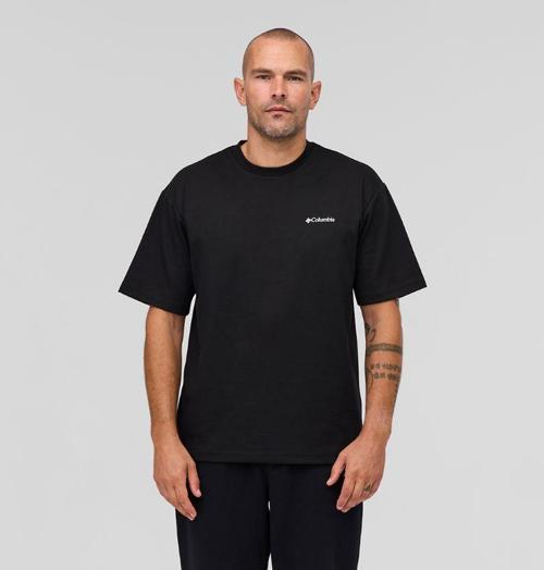 Csc M Label Chest Graphic Tee Erkek Tişört CS0470