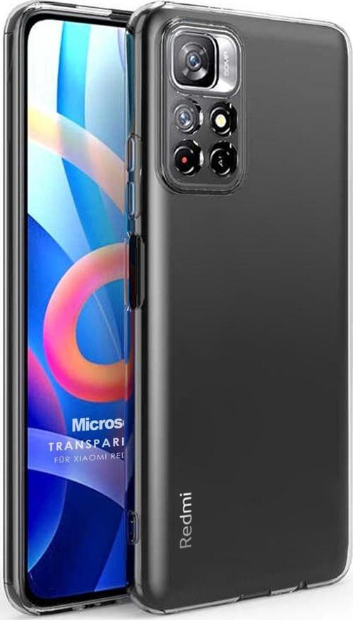 Xiaomi Redmi Note 11 Kılıf Transparent Soft Beyaz
