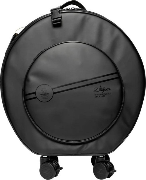 24" Touring Tekerlekli Siyah Zil Çantası