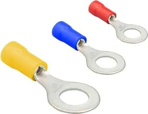 Gyu-1006 4.0-6.0Mm2 (100 Adet) Yuvarlak Tip İzoleli Kablo Ucu