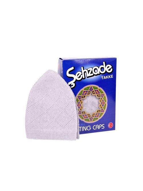 Namaz Takkesi (12 Adet) Gri