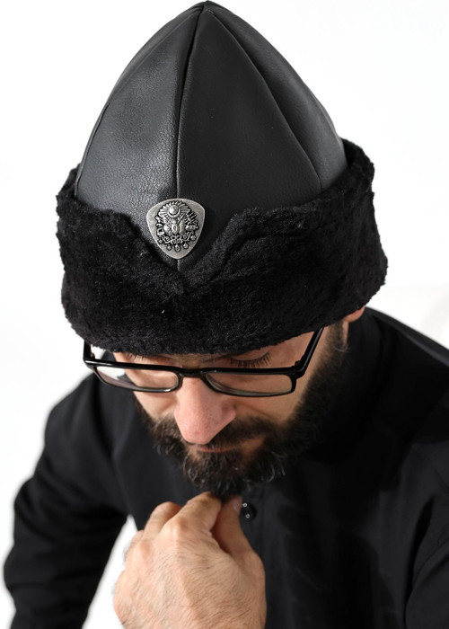 Ertuğrul Börk Şapka - Siyah - 2005