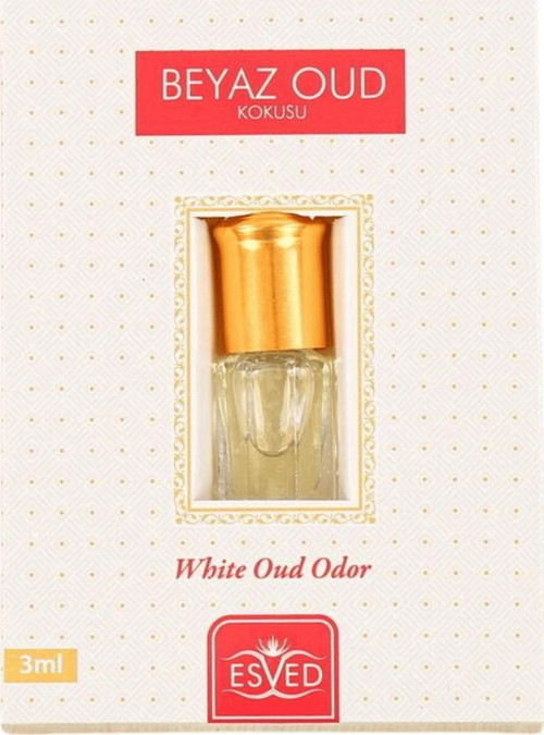 Beyaz Oud Parfüm Esansı Alkolsüz Esans 3Ml.