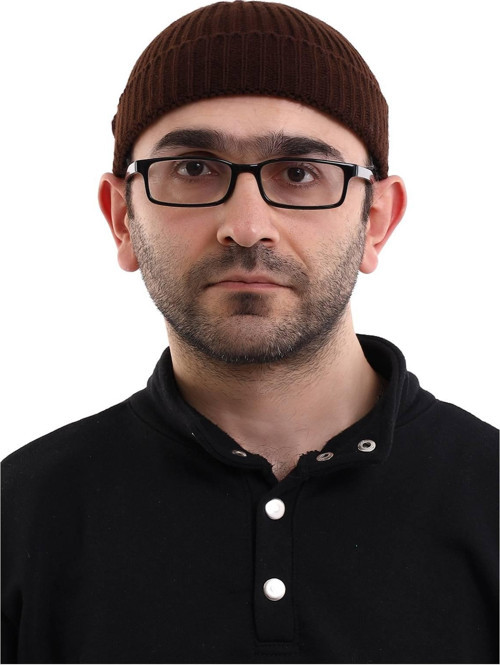 Orlon Katlamalı Takke - Kahverengi