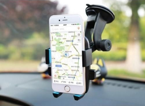 Araç İçi Cam ve Torpido Vantuzlu Telefon Tutucu