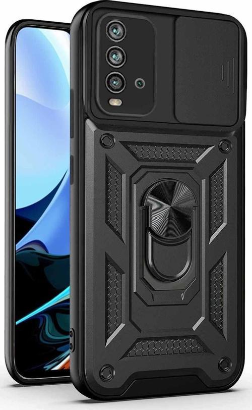 Xiaomi Redmi 9T Kılıf Impact Resistant Siyah