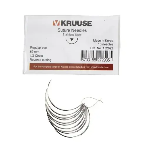 Sütür İğnesi Regular Eye 1/2 Keskin 69 mm 10/pk