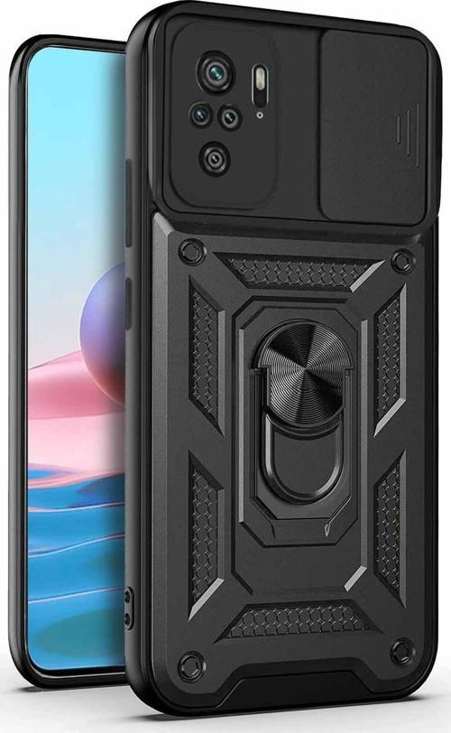 Xiaomi Redmi Note 10S Kılıf Impact Resistant Siyah