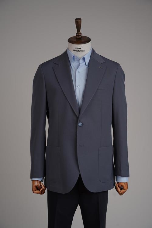 Kırlangıç Yaka Erkek Ceket-KAX5115W