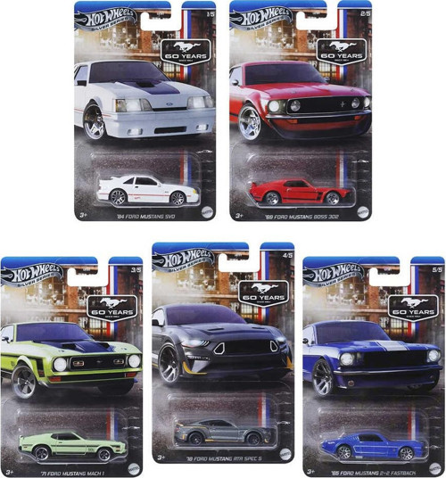 1:64 Ford Mustang 60.Yıl Serisi GRT01-979M