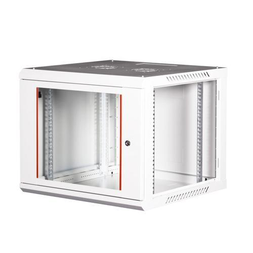 - 9U 19" Duvar Tipi Rack Kabinet – Genişlik: 600 mm | Derinlik: 600 mm – Açık Gri