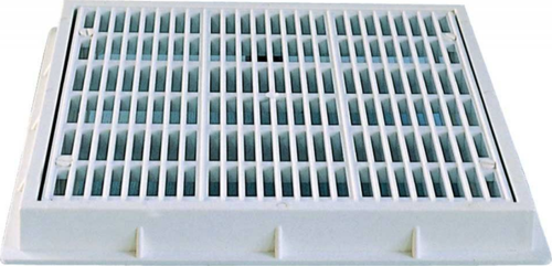 Gemaş Kare Dip Emiş Izgara Dış Çerçevesi 26,5x26,5-ToptancıyızBiz