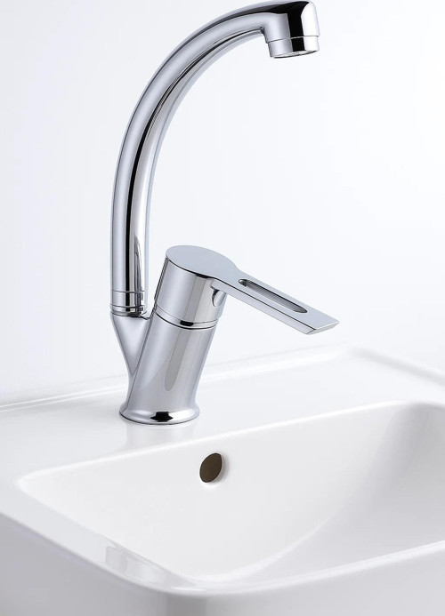 Defne Mix Kuğu Lavabo Bataryası Çift Su Girişli Garantili