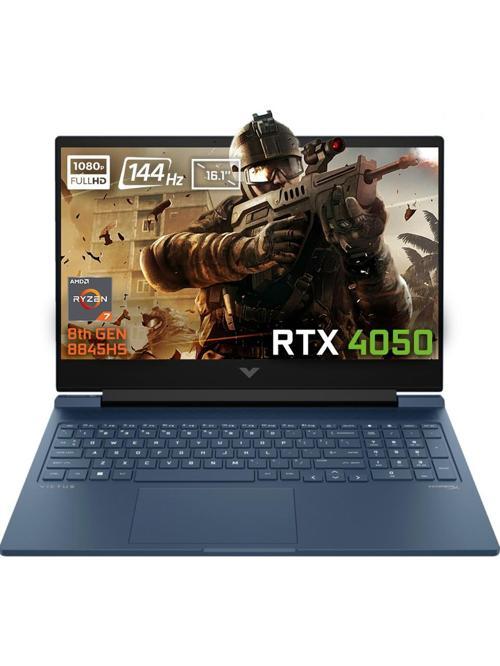 Victus 16-S1023NT AMD Ryzen 7-8845HS 9Z795EA FR45 64 GB DDR5 4 TB SSD RTX4050 6GB 16.1 inç 144Hz Full HD Windows 11 Pro Gaming Laptop