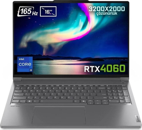 Thinkbook 16P G5 IRX Intel Core i9-14900HX 21N50024TR FR26 16 GB DDR5 2 TB RTX4060 8GB 3.2K 165Hz 16" Yok (Free Dos)